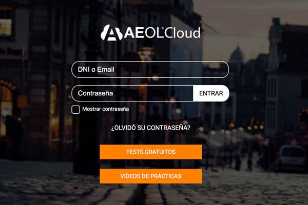 Accede al test online